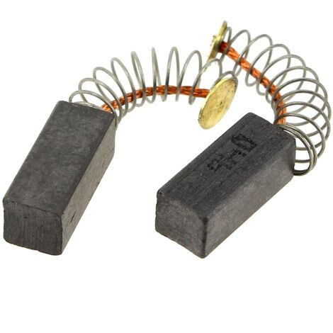 2 Balais De Charbon 7x11x16.5 Mm Pour Hitachi WR22SA - Compatible Référence 999-043 - Marque Vhbw - 3