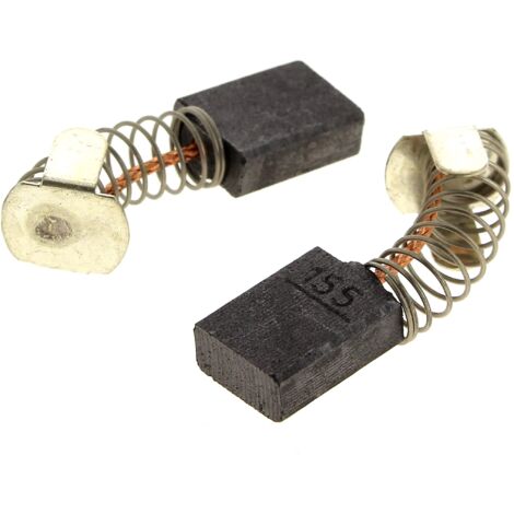 Charbons par 2 pour Meuleuse Makita, Tronconneuse Makita, Defonceuse Makita, Rabot Makita