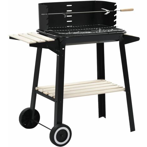 main image of "Charcoal BBQ Stand with Wheels"