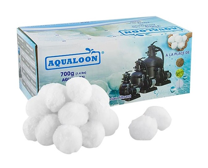 Charge filtrante piscine - Aqualoon - Balles filtrantes - 700g