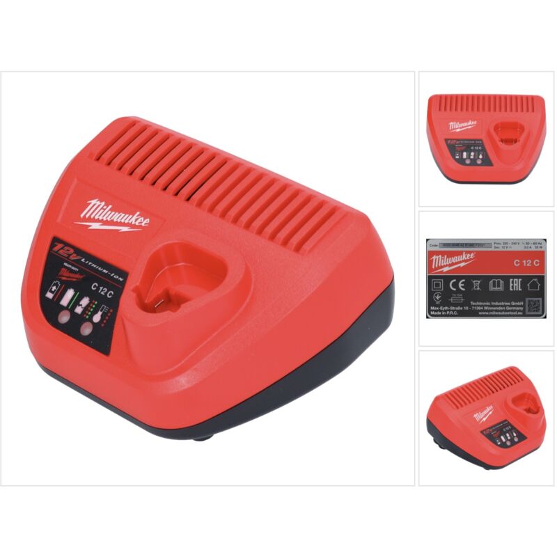 Milwaukee - Chargeur de batterie C12 c