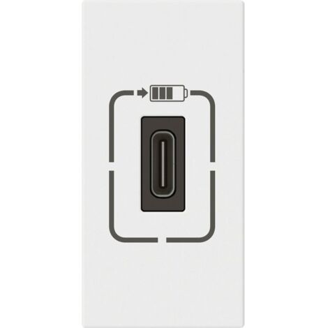Chargeur 1m 1 USB-C 1,5A 7,5W alu