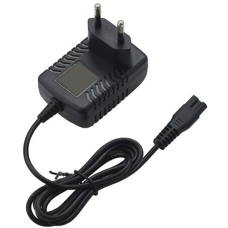 Chargeur 2,4 V/3,6 V avec prise européenne pour rasoir électrique, compatible avec adultes, enfants et tondeuses pour animaux.-AquaForge