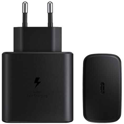 Chargeur 45W Super Charge Rapide pour Samsung Galaxy S24+,S24 Ultra,S23+,S23 Ultra, S22,S21,Note20,A54,A53,Z Fold5,Flip5,Fold4, Flip4,Tab S8 Ultra,Prise Secteur USB C Adapteur