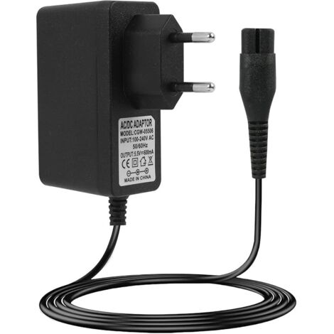 Chargeur Alimentation 5.5V Universel pour Nettoyeurs de Vitres WV5, WV50, WV55, WV60, WV70, WV75 (Plus, Premium, Classic)