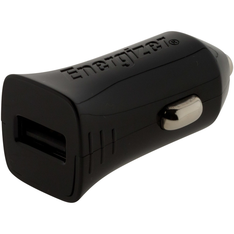 Energizer - Chargeur allume cigare usb et câble micro usb - 1A Noir