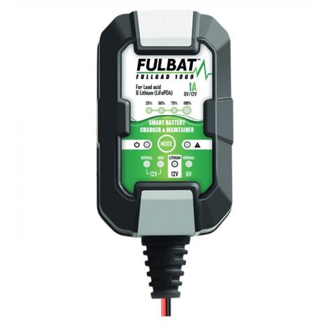 Chargeur automatique Fulbat Fulload 6/12V 1A