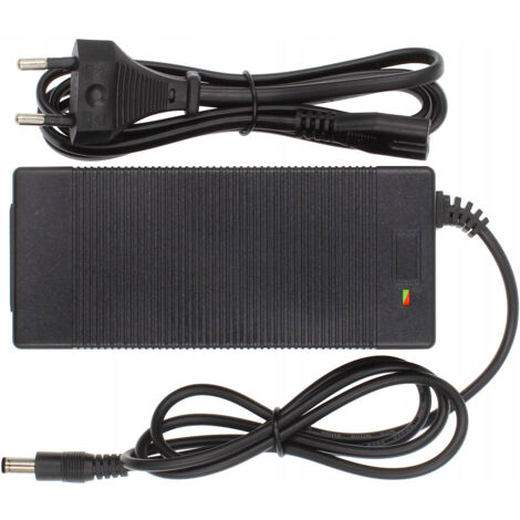 Chargeur automatique pour vélo électrique 36 V (42 V) 2 A avec prise CC 5,5 mm / 2,5 mm