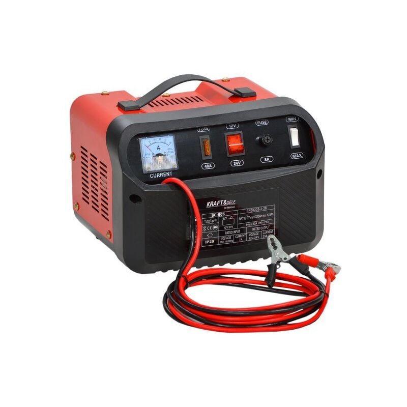 Chargeur Batterie De Voiture 12 24v 40a 300ah