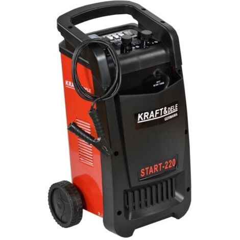 JARDIBRICODECO Chargeur Batterie De Voiture Redresseur Avec Démarrage 180a 12/24v