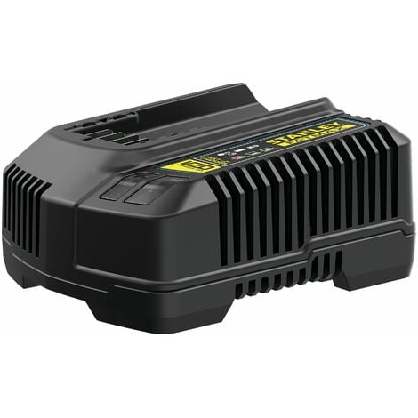 Chargeur batterie lithium-ion 18V 4 Ah, Gamme FATMAX V20 avec une technologie améliorée - STANLEY Fatmax SFMCB14-QW