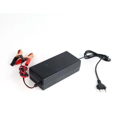 Chargeur Batterie Phosphate Fer 14.6V 10A pour Énergie Solaire Stockage Scooter Voiture 12.8V 4S Prise UE