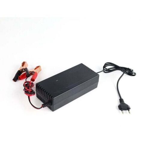 Chargeur Batterie Phosphate Fer 14.6V 10A pour Énergie Solaire Stockage Scooter Voiture 12.8V 4S Prise UE