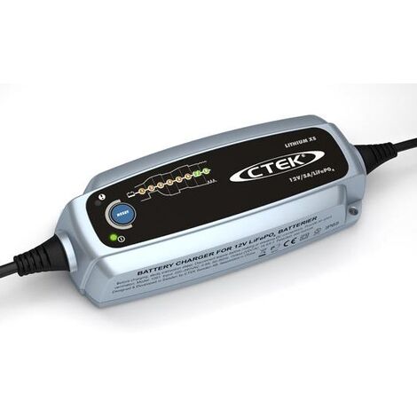 Chargeur CTEK LITHIUM XS 5A pour batteries LifePO4 12V (56-899)
