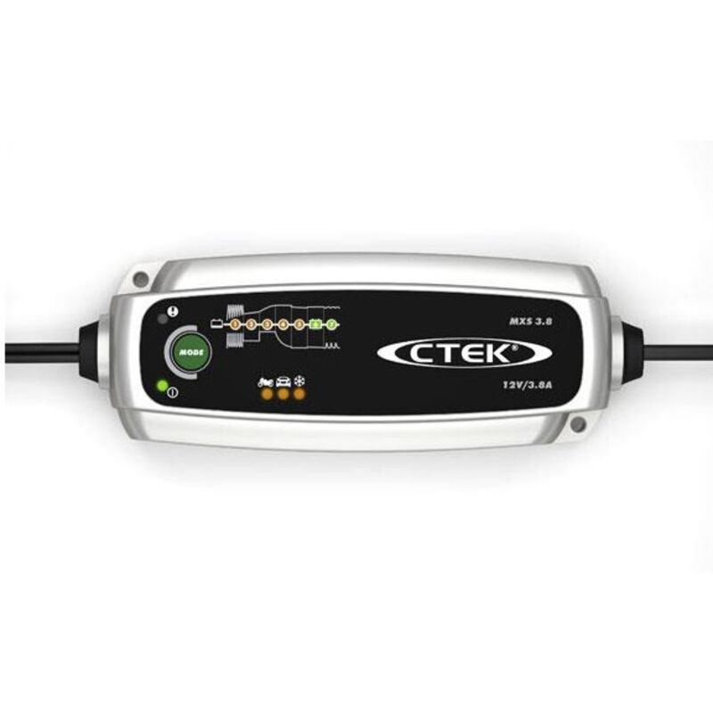 CTEK  - Chargeur mxs 3.8 eu (56-309) pour batteries de voitures et motos 12V