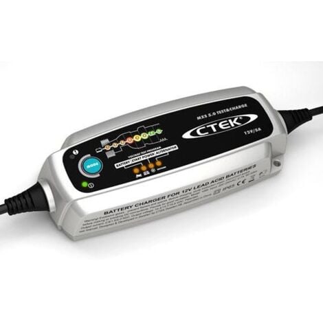 Chargeur CTEK MXS 5.0 12V 5A TEST AND CHARGE (56-308)