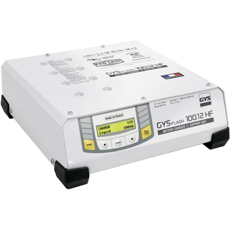 Flash 100.12 hf 029071 Chargeur automatique 12 v 100 a X985521 - GYS