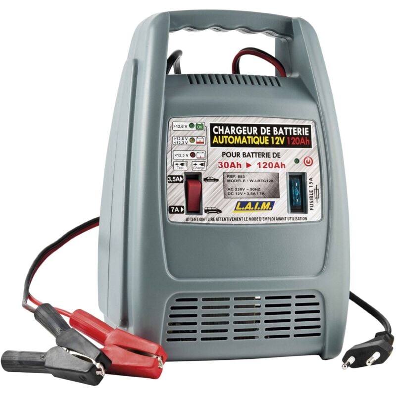 Chargeur de batterie 120 AH automatique