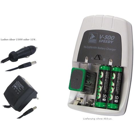 main image of "Chargeur de batterie 12V / 230V V-500 Speedy"