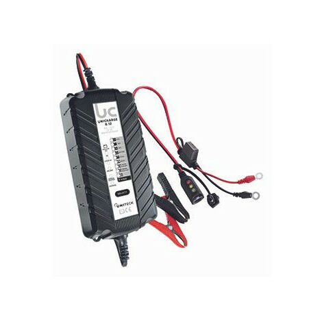 Chargeur De Batterie 12v - 8a Pour Batteries 10-250 Ah - Unicharge 8.12 - Uniteck