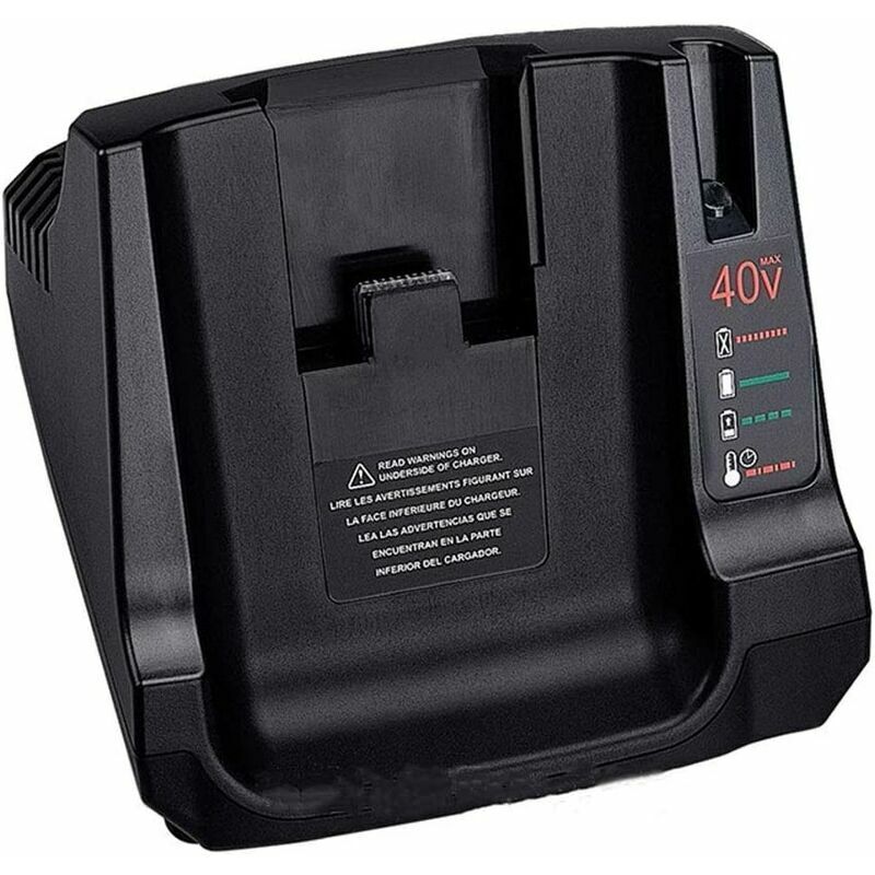 Ikodm - Chargeur de batterie - 36V 40V max - Remplacement 2USB - Pour batterie Li-ion Black + Decker LCS36 LCS40 - Uniquer chargeur, pas de batterie