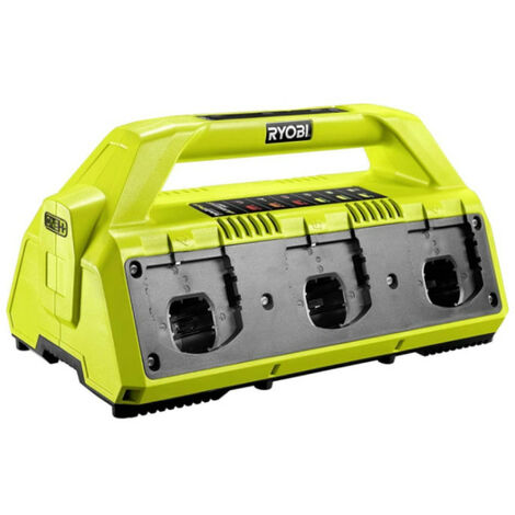 Chargeur de batterie 6 ports RYOBI 18V OnePlus Lithium-ion RC18627