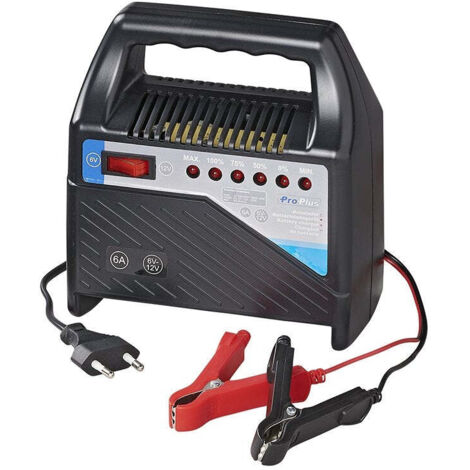 Chargeur de batterie 6v12v 6amp