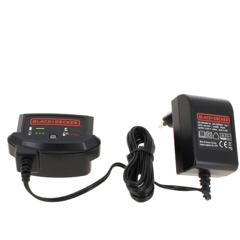 Chargeur de batterie 90590287-06 pour perceuse Black & Decker – Recharge rapide – Compatible avec modèles Asl146, Asl148, Egbl14