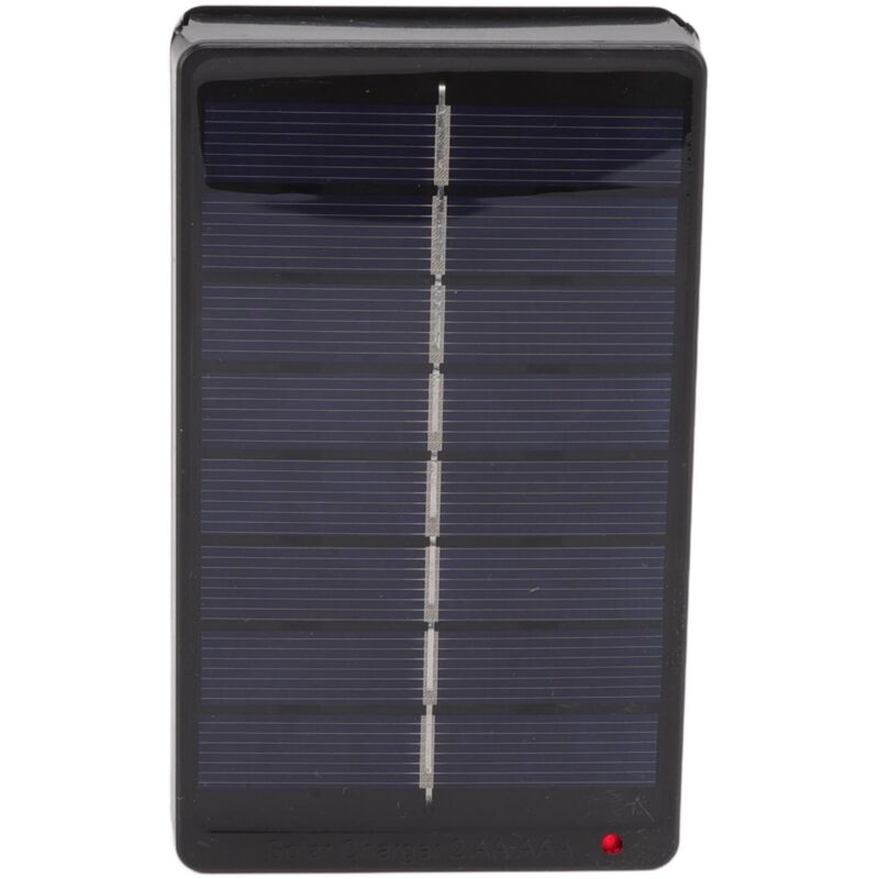 Rosvola - Jeffergarden Boîtier de chargement de chargeur de batterie à panneau solaire 1W 4V pour piles aa aaa 1.2V, fournitures d'extérieur