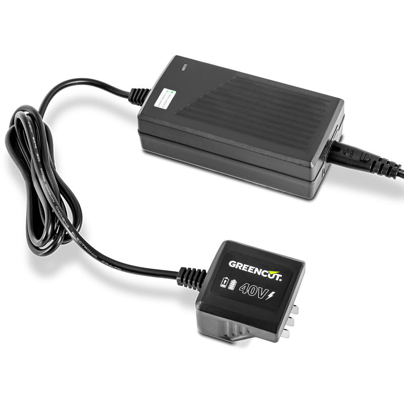 Chargeur pour batterie au lithium compatible avec les outils de jardinage 40V - Greencut CBT400L