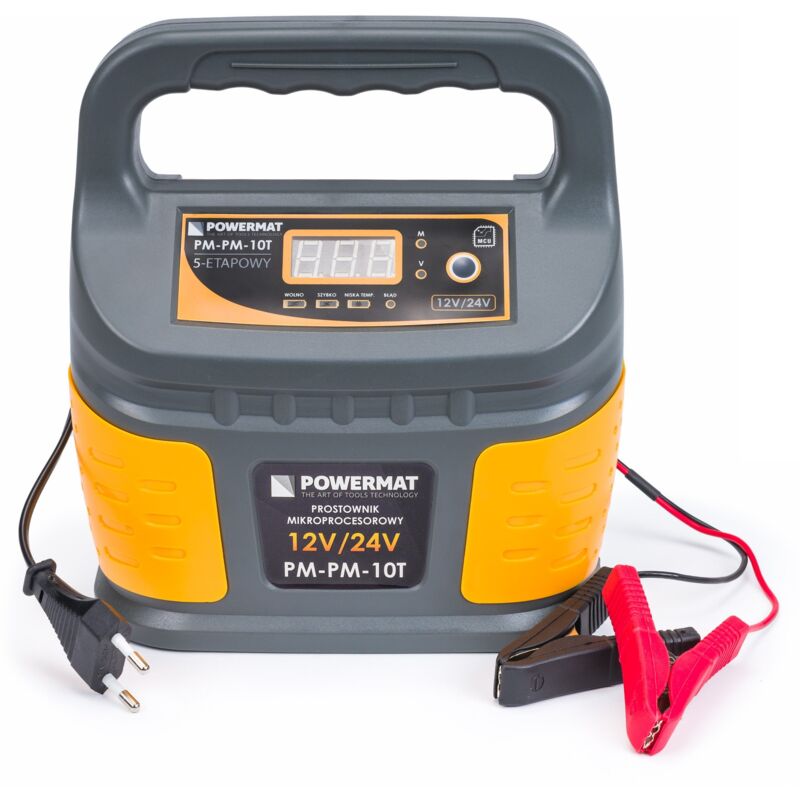 Chargeur De Batterie Auto Microprocesseur 12/24v