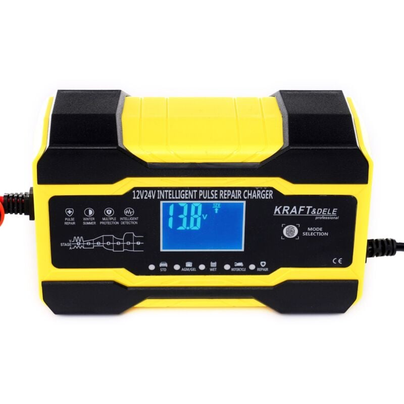 Chargeur De Batterie Auto Universel 12/24v 5a/10a