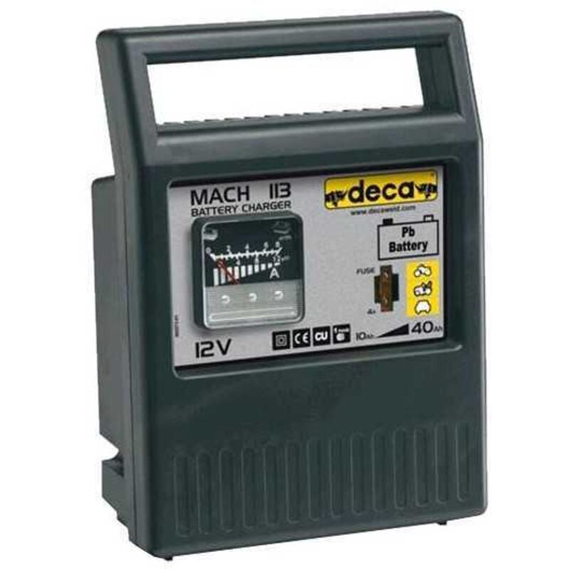 Chargeur de batterie Deca 12 v.- 3A mach 113
