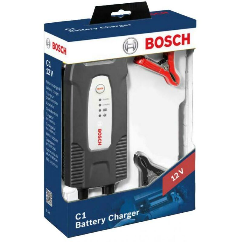 Chargeur de batterie bosch c1 12v 10072