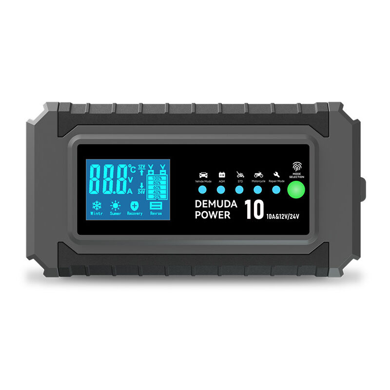 Start - Chargeur de batterie automobile intelligent, mainteneur de batterie automobile portable