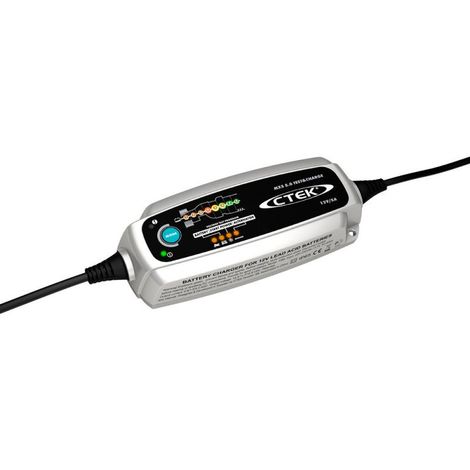 Chargeur de batterie CTEK MXS5 TEST AND CHARGE 12V 5A pour batterie de 1.2-110ah 56-308