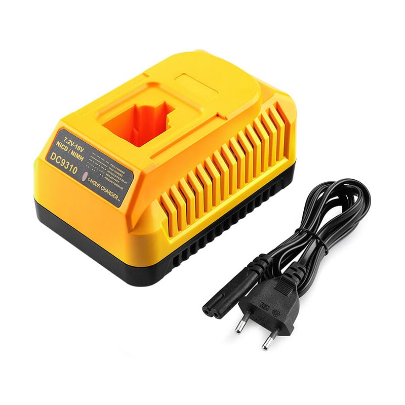 Sjqka - Chargeur de batterie DC9310 pour batterie Dewalt 7,2 V-18 v xrp ni-cd ni-mh DC9096 DC9098 DC9099 DC9091 DC9071 DE9057 DW9096 DW9094 DW9072