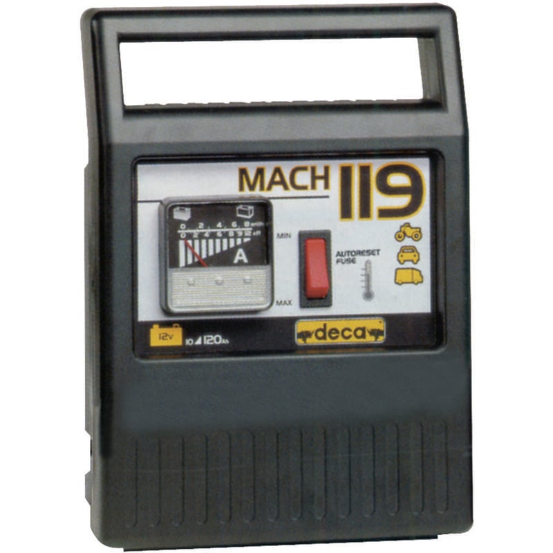 Deca - chargeur de batterie 12 v. - 9A mach 119