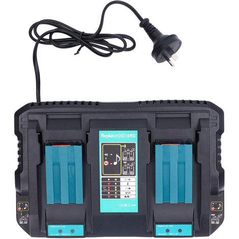 Chargeur de Batterie Lithium Double Port USB, Entretien Intelligent, 100‑240V AC, Prise US