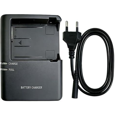 Chargeur de Batterie LP-E8 pour EOS 550D, 600D, 650D et 700D, Appareils Photo Reflex Numériques T2i, T3i, T4i et T5i (Noir)