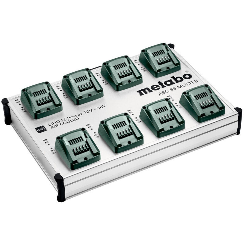 Metabo - Station de recharge rapide asc 55 multi 8, 12-36V, eu (627093000)
