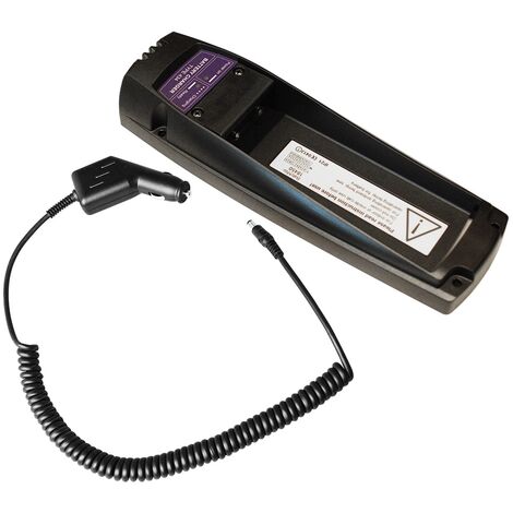 Chargeur pour électroportatif 434 – Compatible batteries mod. 592 – Entrée 10-35 VDC via allume-cigare – Charge rapide – Scanreco
