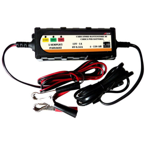 Chargeur De Batterie Plomb Mainteneur De Batterie Moto Voiture 12v