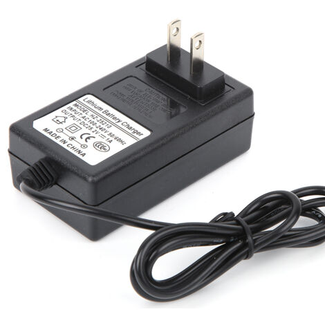 Chargeur de batterie portable pour pistolet de massage 100-240V, 25.2V, accessoire rechargeable léger