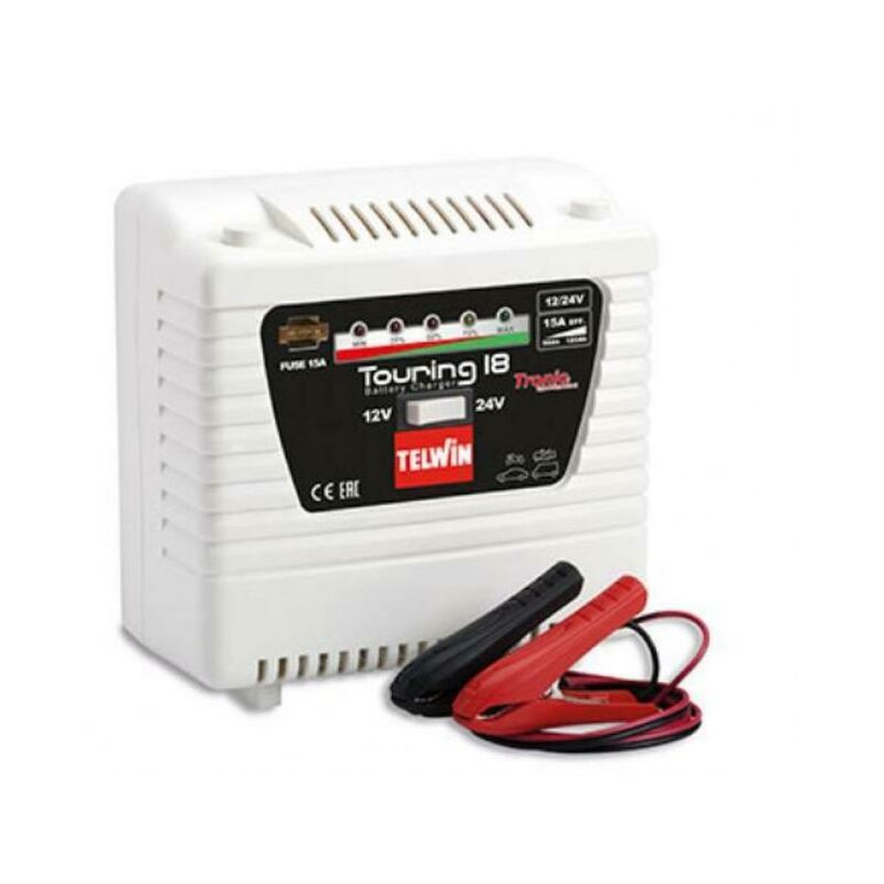 Touring charger 18 230v 12v/24v 807593 - Telwin