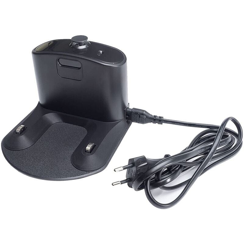 Chargeur de batterie pour iRobot Roomba série 5/6/7/8/9/I7/651, Station d'accueil 4452367 pour téléphone, noir