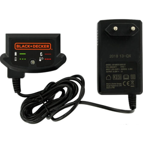 Chargeur de batterie pour perceuse, visseuse, scies, ponceuses Black & Decker -
90634971