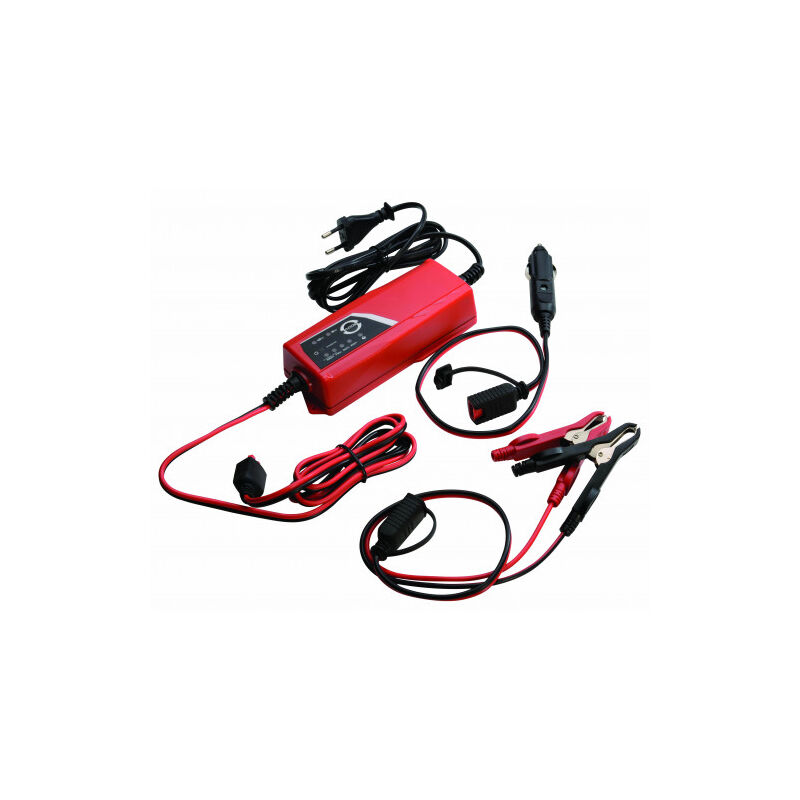 Chargeur de batterie sam CHB-12 6 v, 12 v, 24V, avec prise eu ( Prix pour 1 )