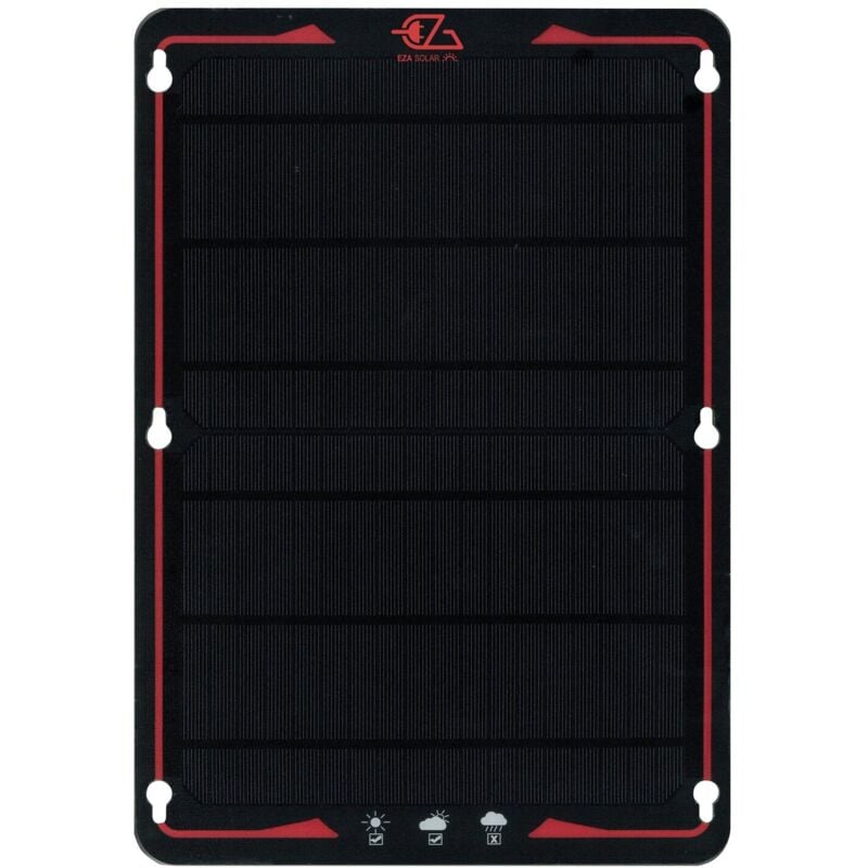 EZA - Chargeur de batterie solaire 12 v Puissance (w) - 5