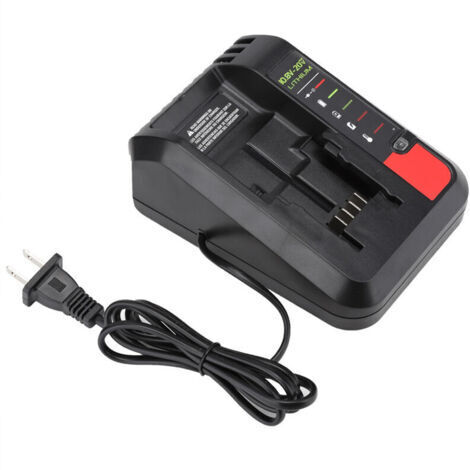 Chargeur de batterie Stanley Lithium 100-240V, compatible Black & Decker, remplacement câble Porter Cable